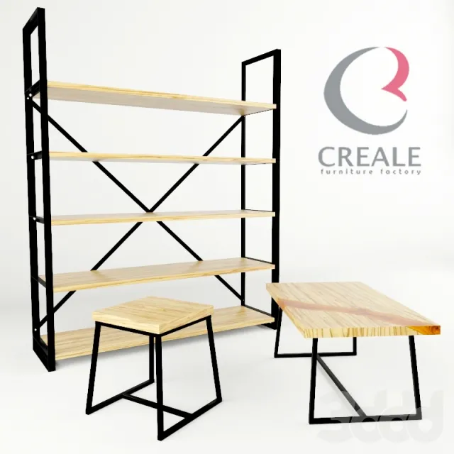 Комплект мебели Чикаго (CrealeStalliere) – 233273