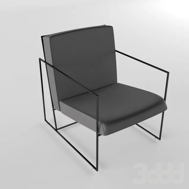 Кресло на металлическом каркасе – 233915
