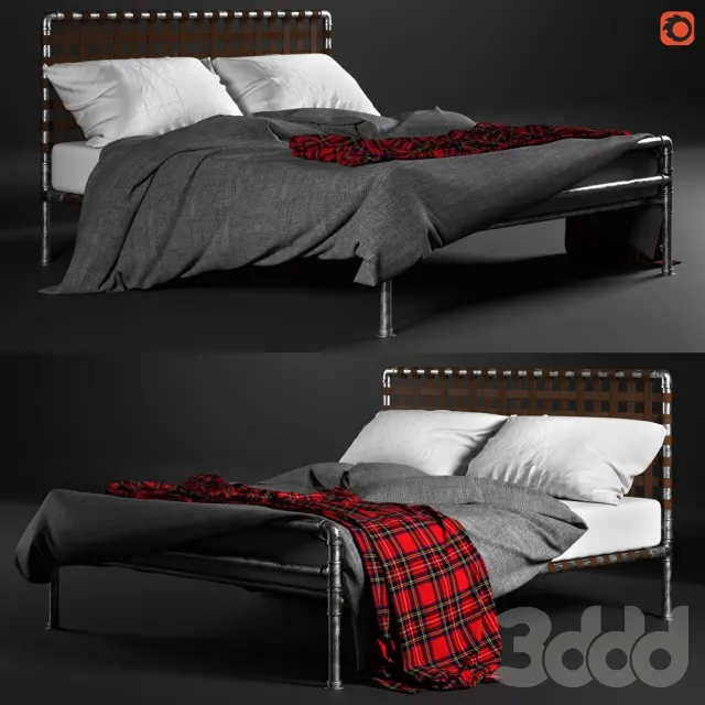 Кровать в стиле лофт 2 – 234099