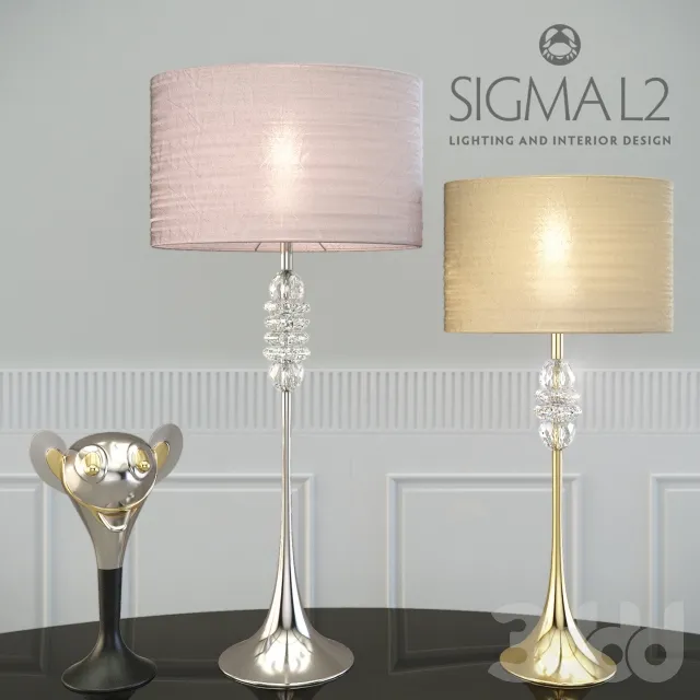 Лампа настольная и декоративная фигурка Sigma L2 – 234473