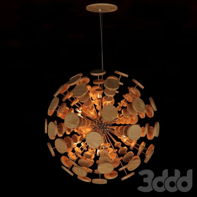 Люстра Wooden Glowworm Sphere – 235101