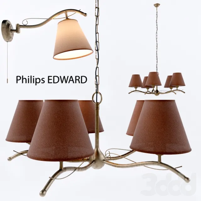 Люстра и бра Philips EDWARD – 235139