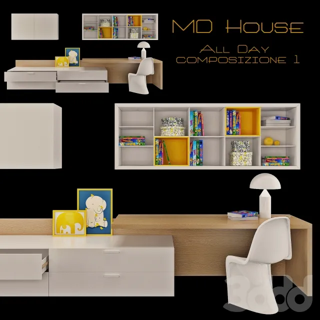 Модульная система MD House All Day composizione 1 – 235517