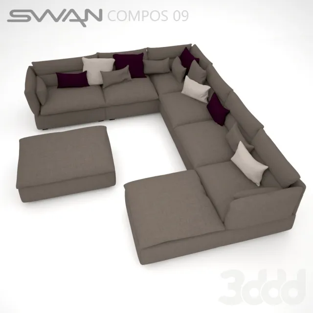Модульный диван SWAN Compos 09 – 235537
