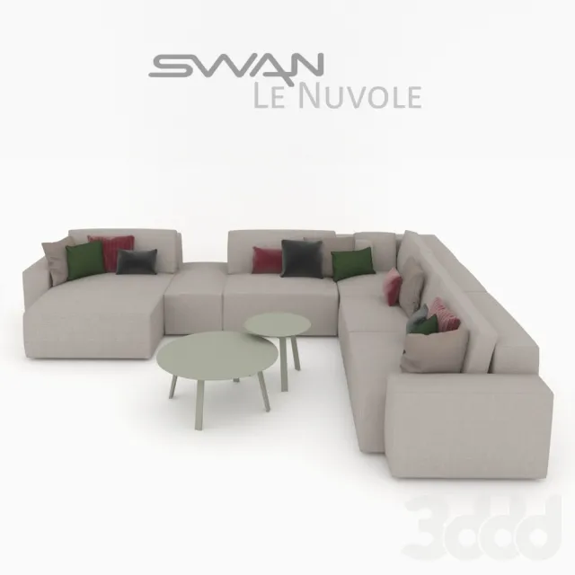 Модульный диван SWAN Le Nuvole – 235539