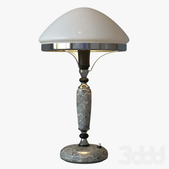 Мраморная настольная лампа – 235601