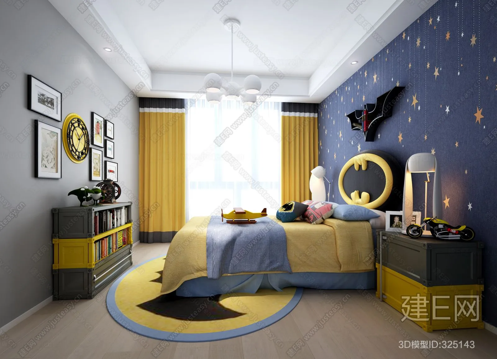 CHILDROOM – 3D SCENES – VRAY – 344