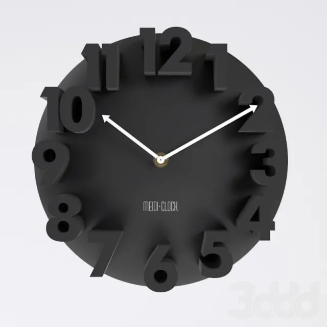 Настенные 3D часы MEIDI CLOCK – 235997