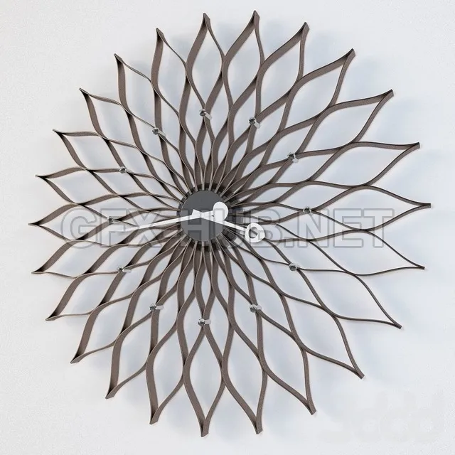 Настенные часы – Sunflower Clock от Vitra – 236005