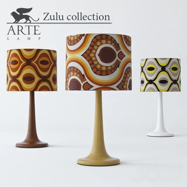 Настольная лампа Arte Lamp A1960LT-1WH Zulu – 236095
