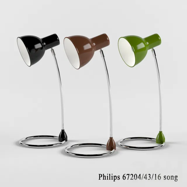 Настольный светильник Philips 67204 43 16 Song – 236183