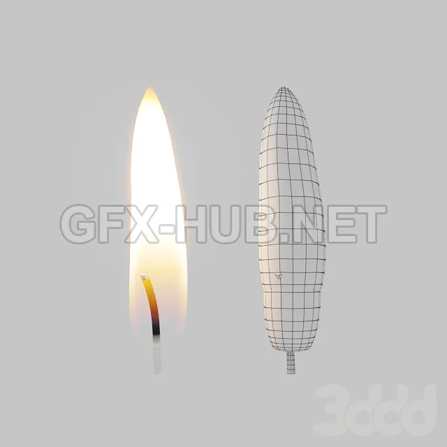 Пламя свечи с анимацией – 236671