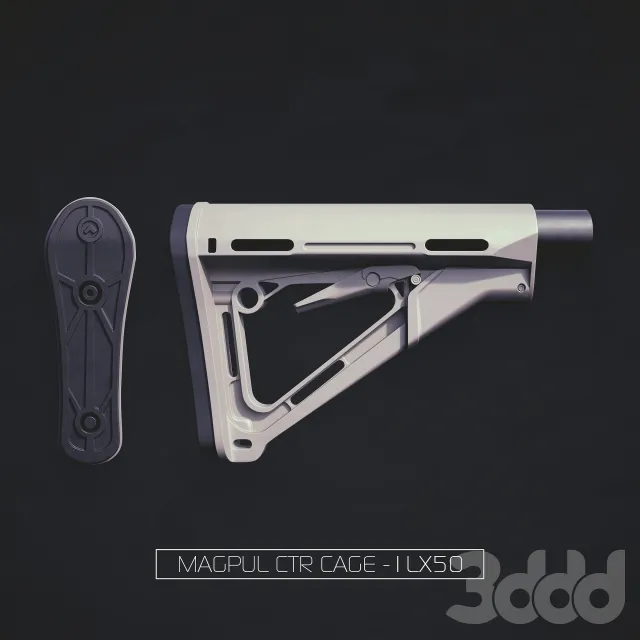 Приклад  Butt-stock Magpul CTR Cage 1LX50 – 237251