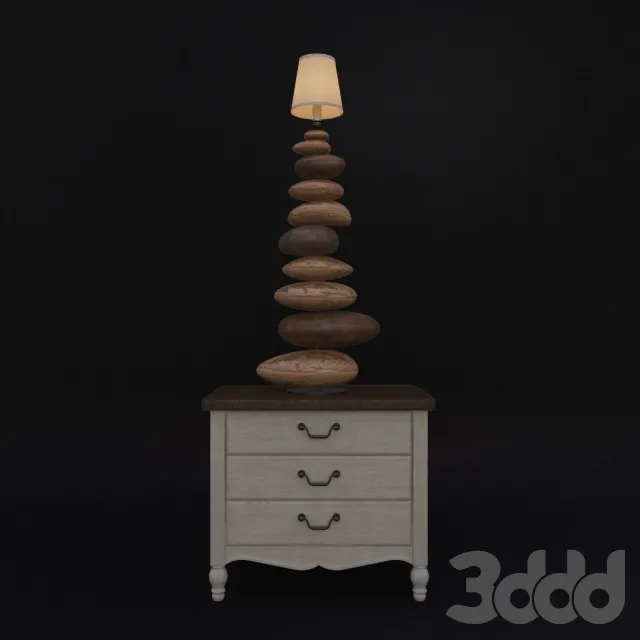 прикроватная тумба+лампа – 237267