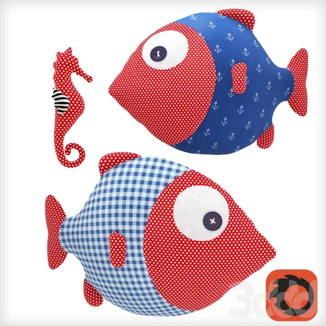 Рыбки и Морской конек – 237769