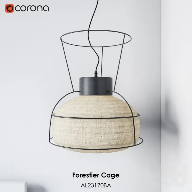Светильник потолочный подвесной Forestier Cage – 237975