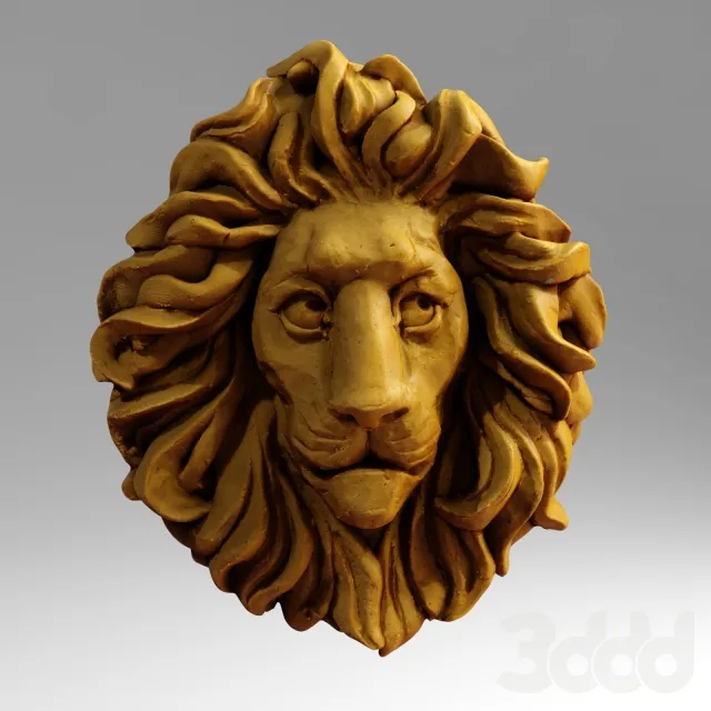 Сканированная голова Льва – 238175