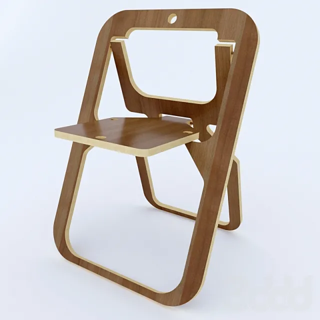 Складной стульчик из МДФ – 238185