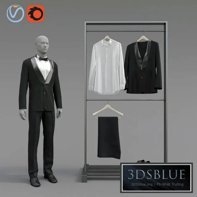 DECORATION – CLOTHES – 3DSKY Models – 2319