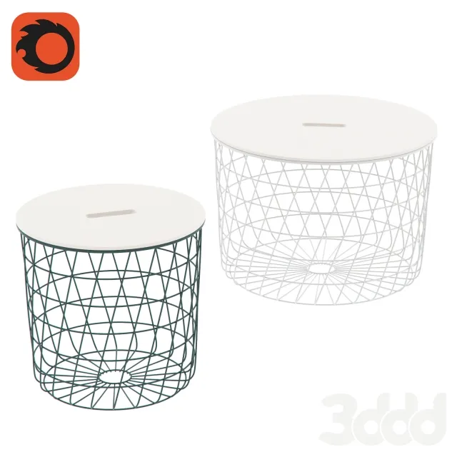 Стол Квистбру Kvistbro Ikeaбелыйбирюзовый – 238797