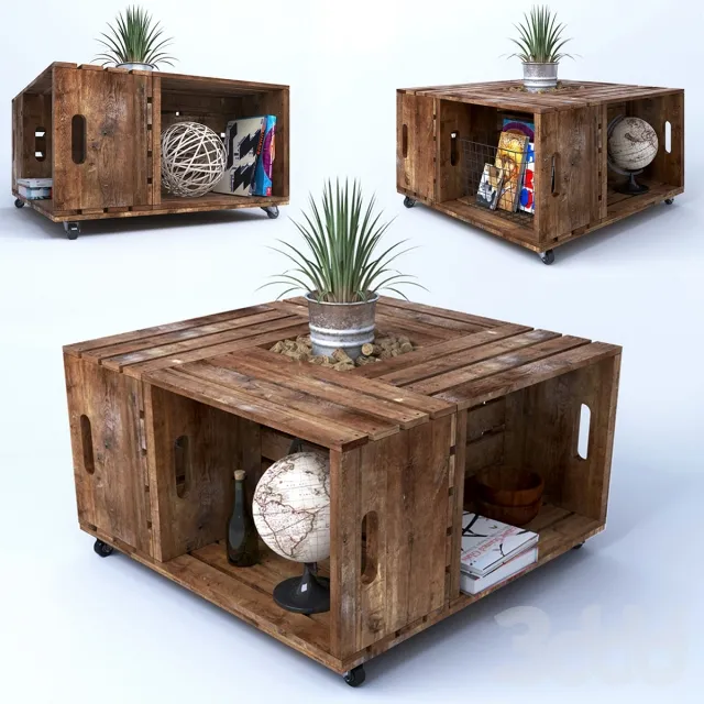 Столик из ящиков – 238997