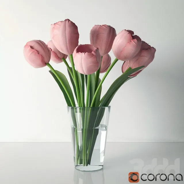 Тюльпаны в вазе – 239861