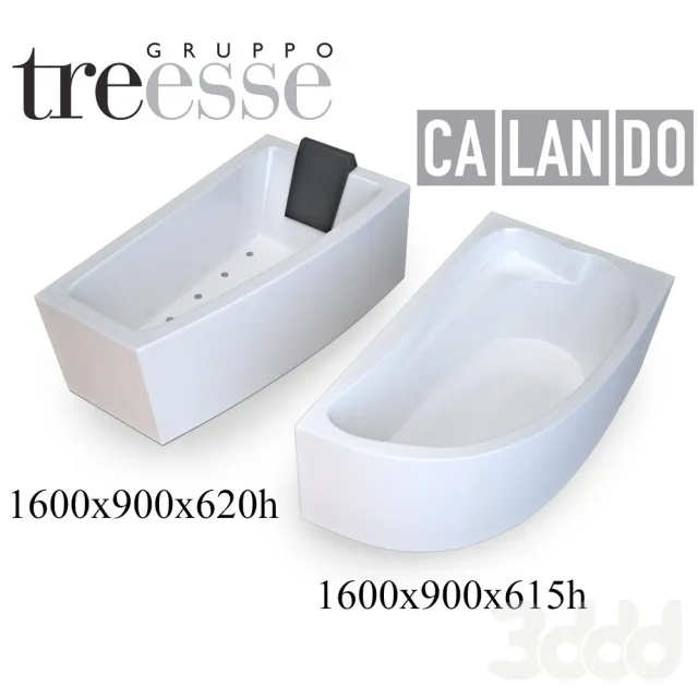 Угловые ванны Calando и Treesse – 239891