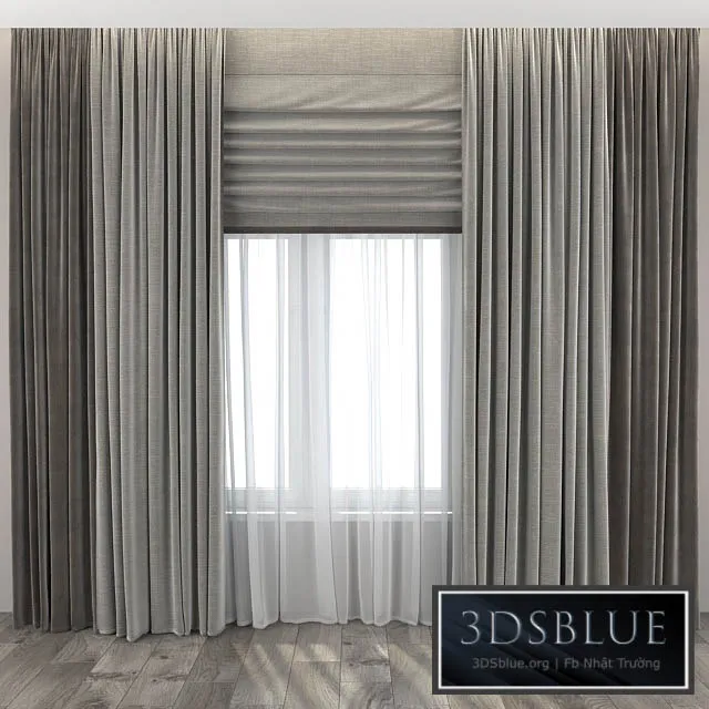 DECORATION – CURTAIN – 3DSKY Models – 2423