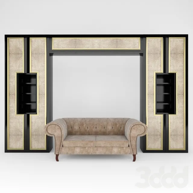 Шкаф Кайман и диван Алекс Homemotions – 240455