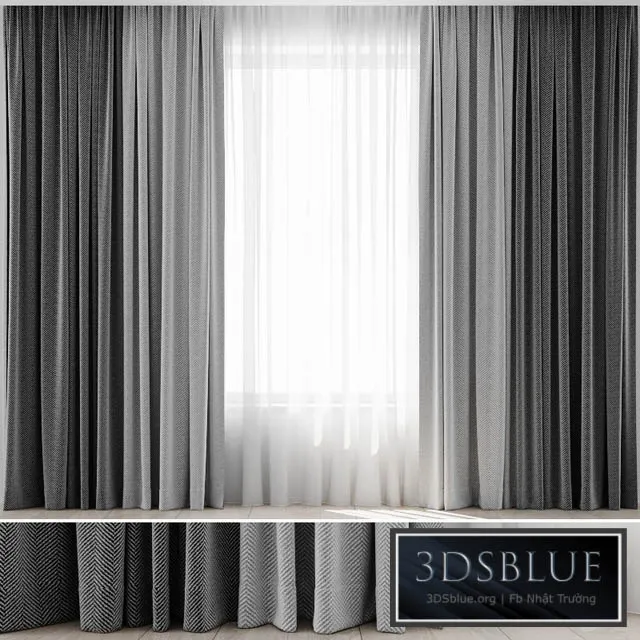 DECORATION – CURTAIN – 3DSKY Models – 2432