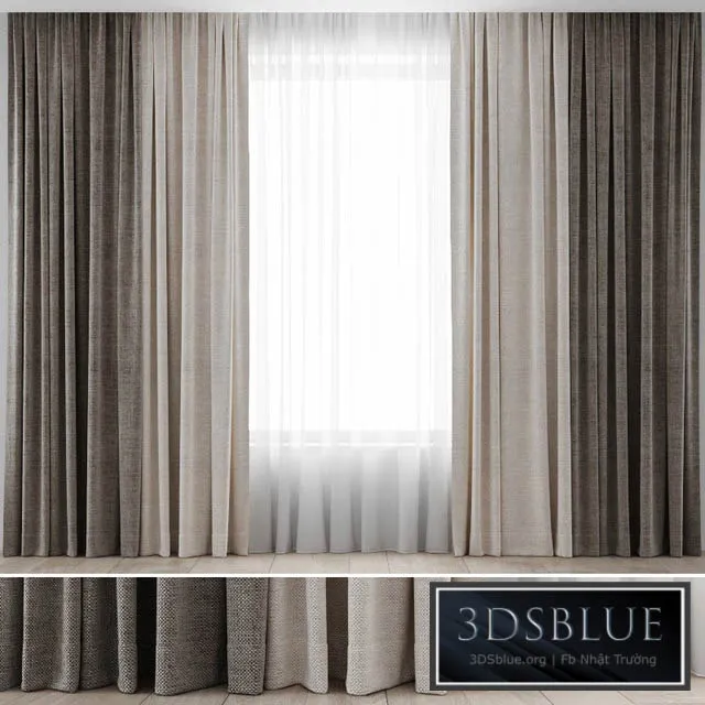 DECORATION – CURTAIN – 3DSKY Models – 2445