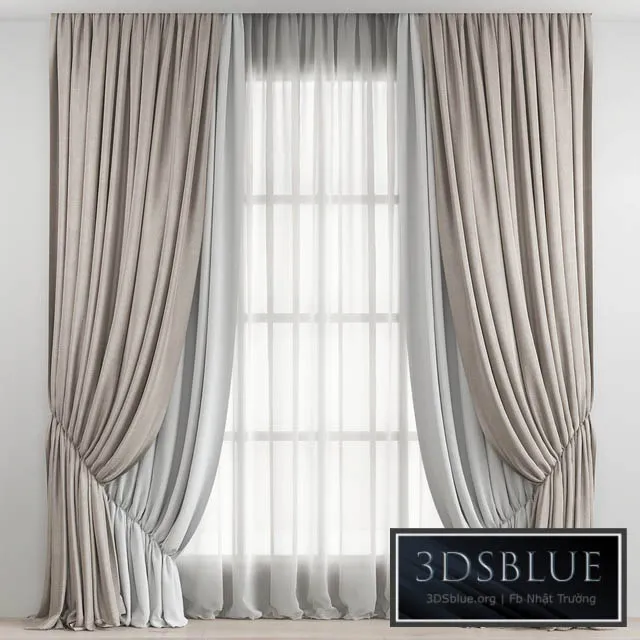 DECORATION – CURTAIN – 3DSKY Models – 2455