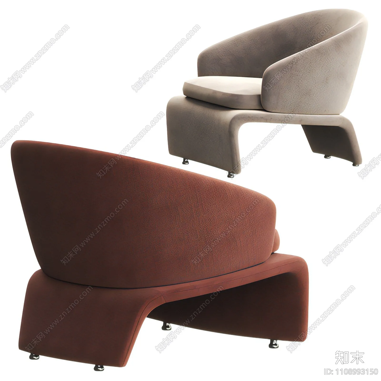 ARMCHAIR 3D MODELS – 077 – PRO