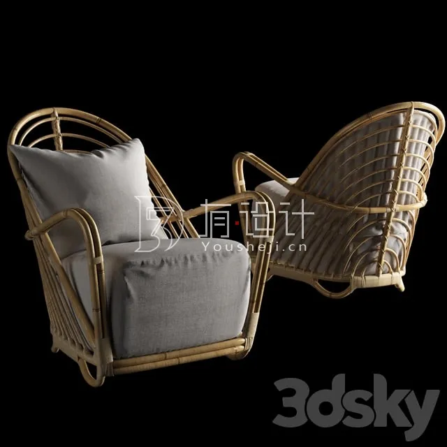 ARMCHAIR 3D MODELS – 151 – PRO