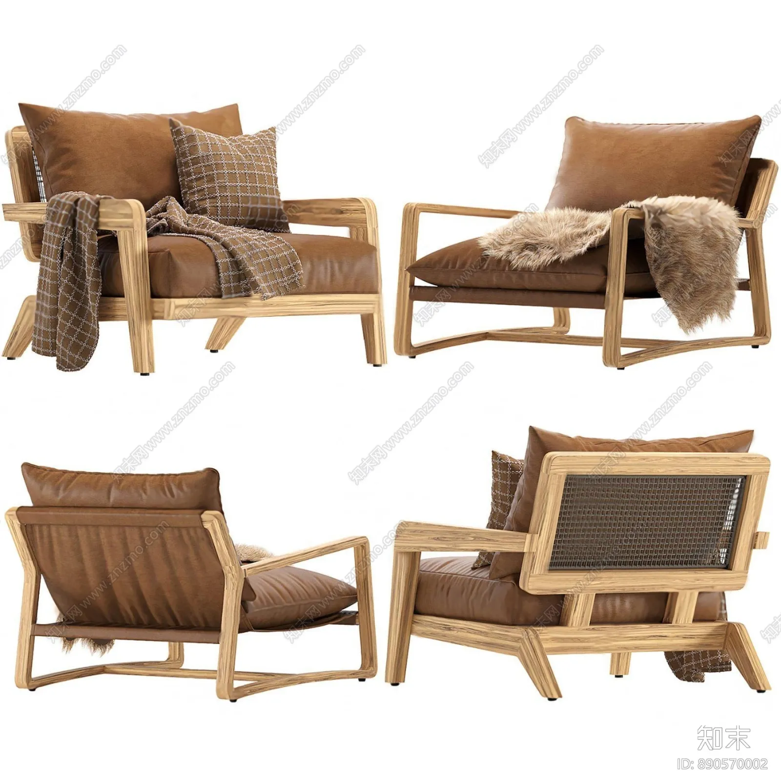 ARMCHAIR 3D MODELS – 334 – PRO