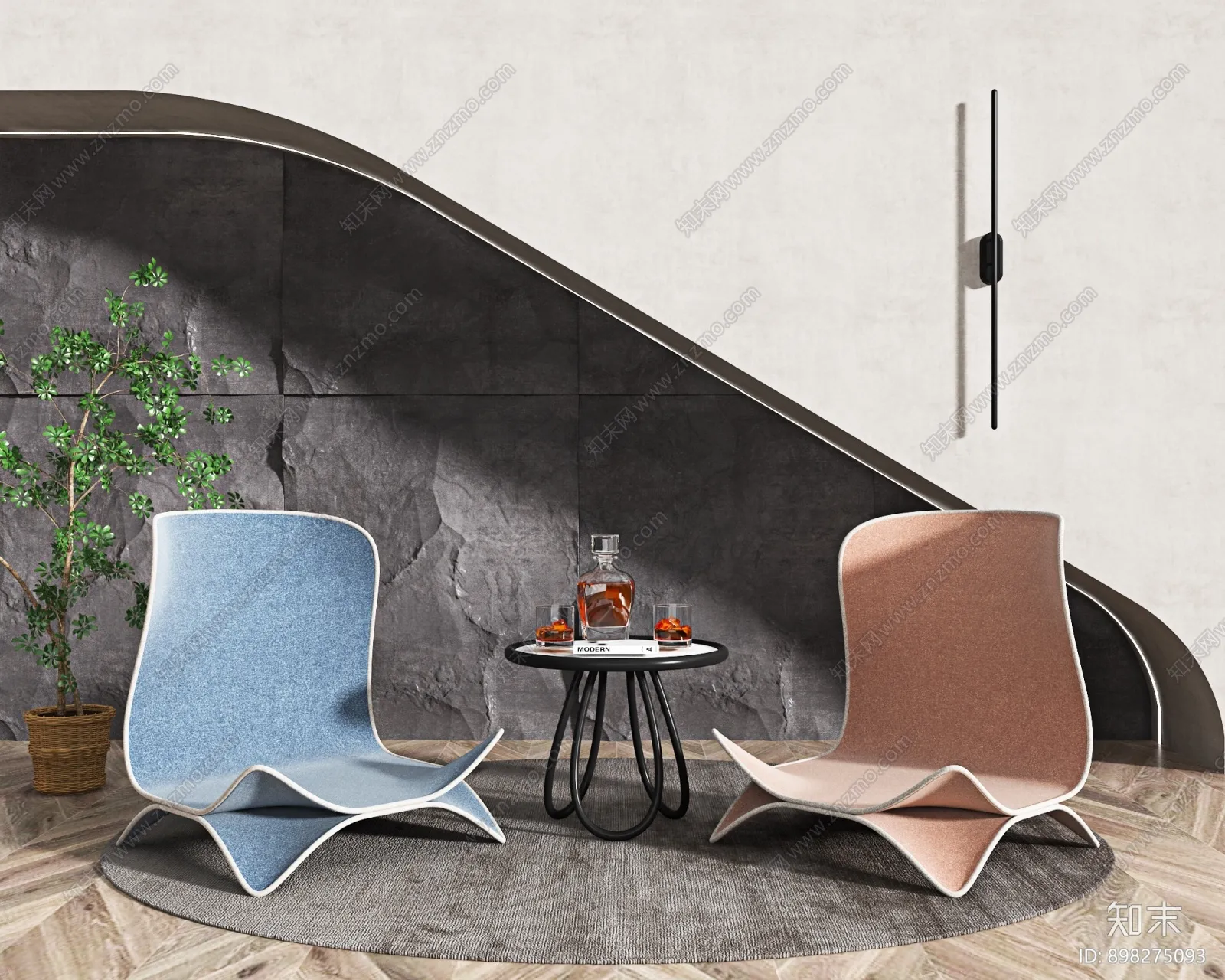 ARMCHAIR 3D MODELS – 348 – PRO