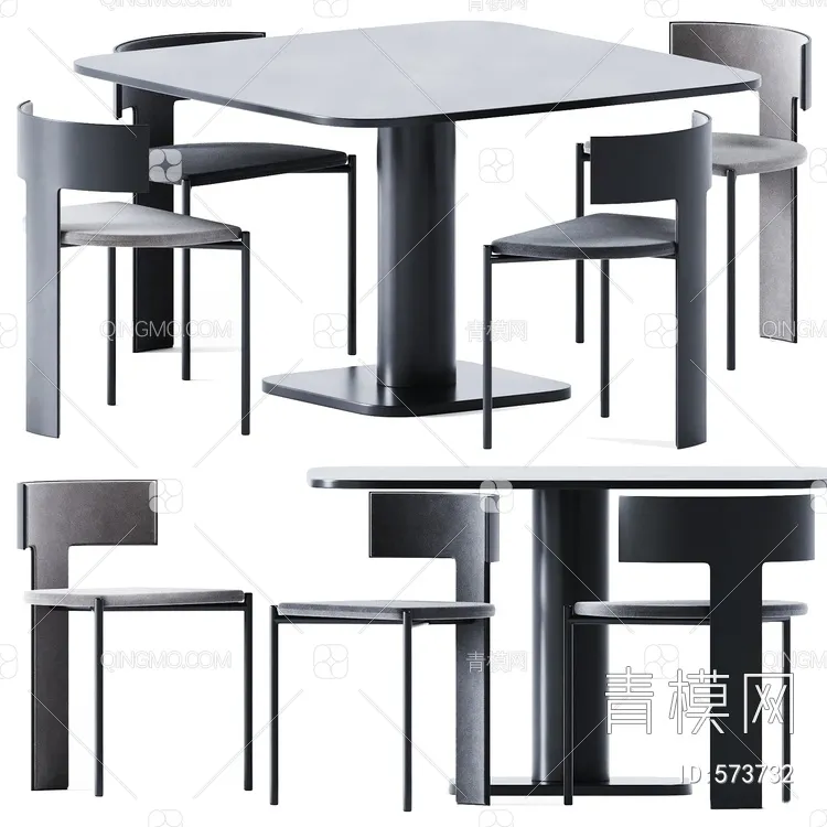 DINING TABLE SETS – 3D MODELS – 132 – PRO