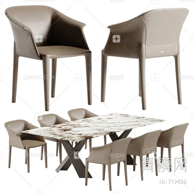 DINING TABLE SETS – 3D MODELS – 181 – PRO