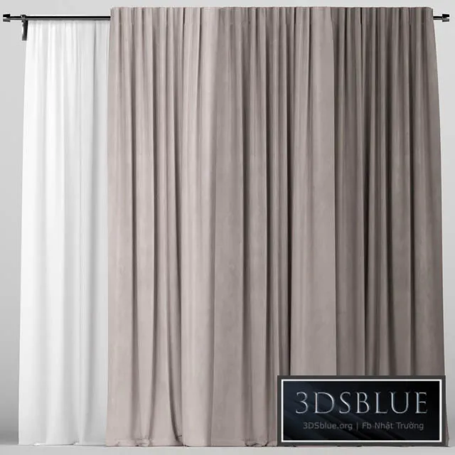 DECORATION – CURTAIN – 3DSKY Models – 2557