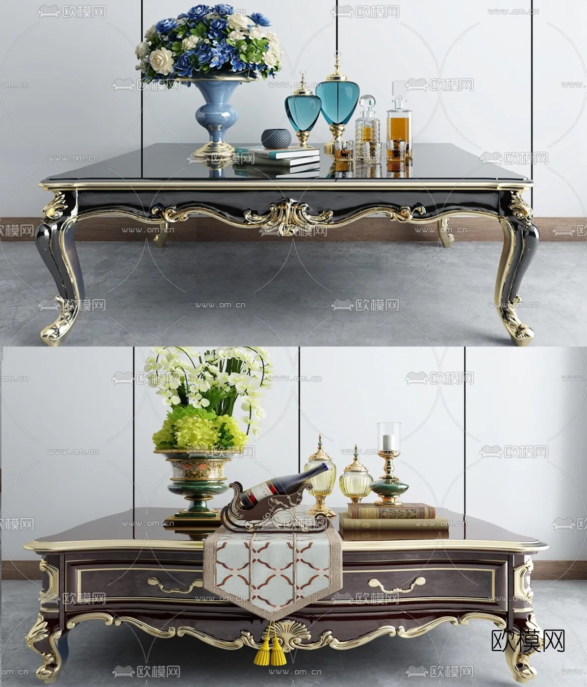 TEA TABLES 3D MODELS – 004 – PRO