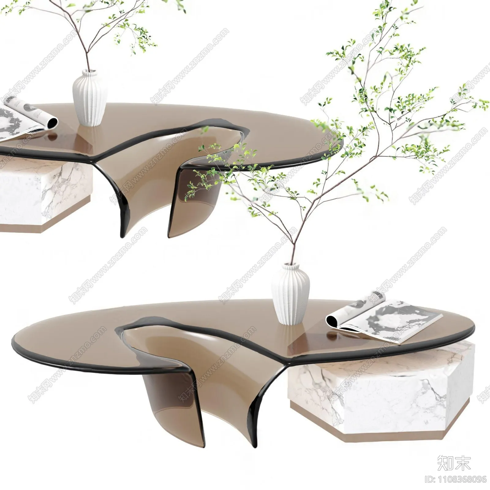 TEA TABLES 3D MODELS – 011 – PRO