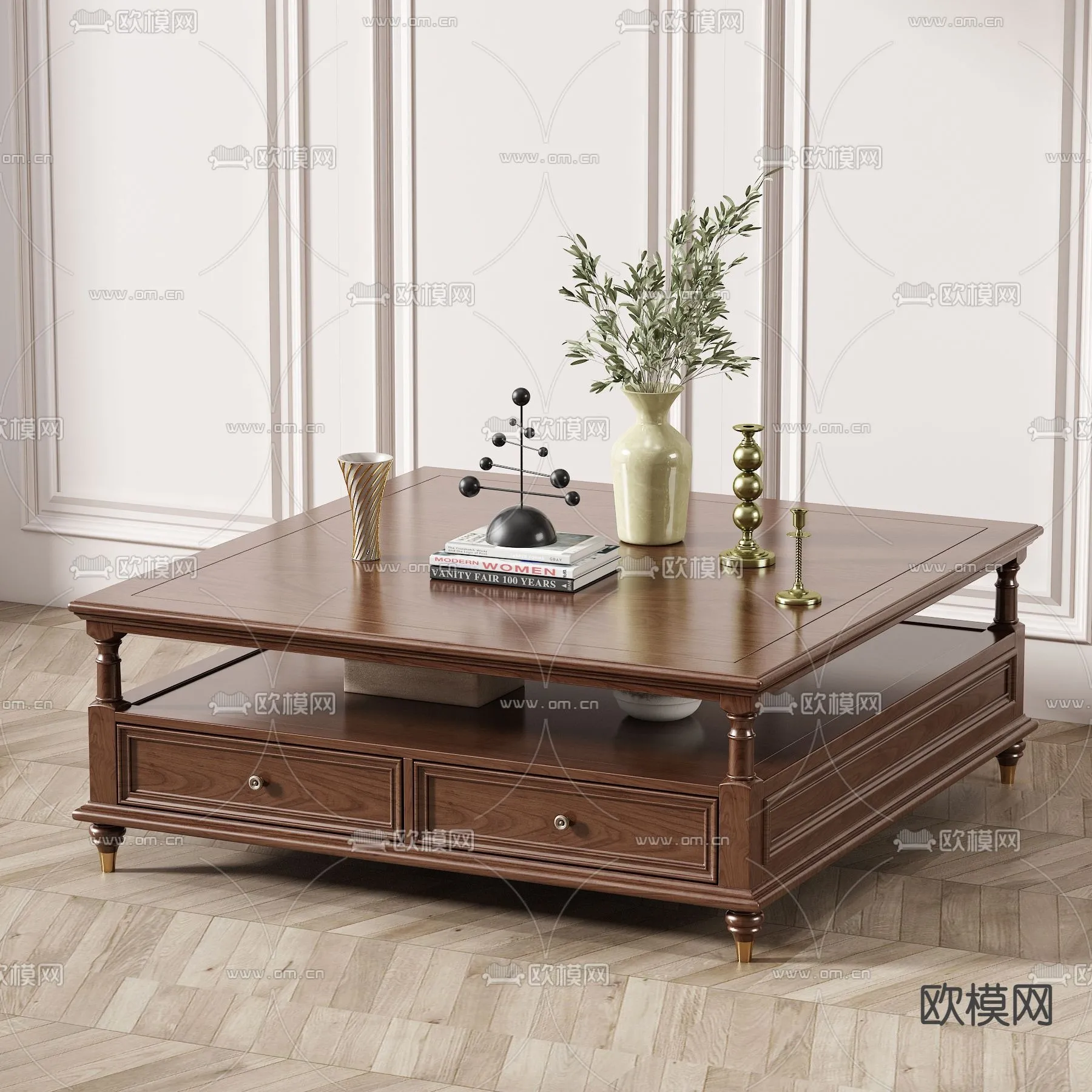 TEA TABLES 3D MODELS – 017 – PRO