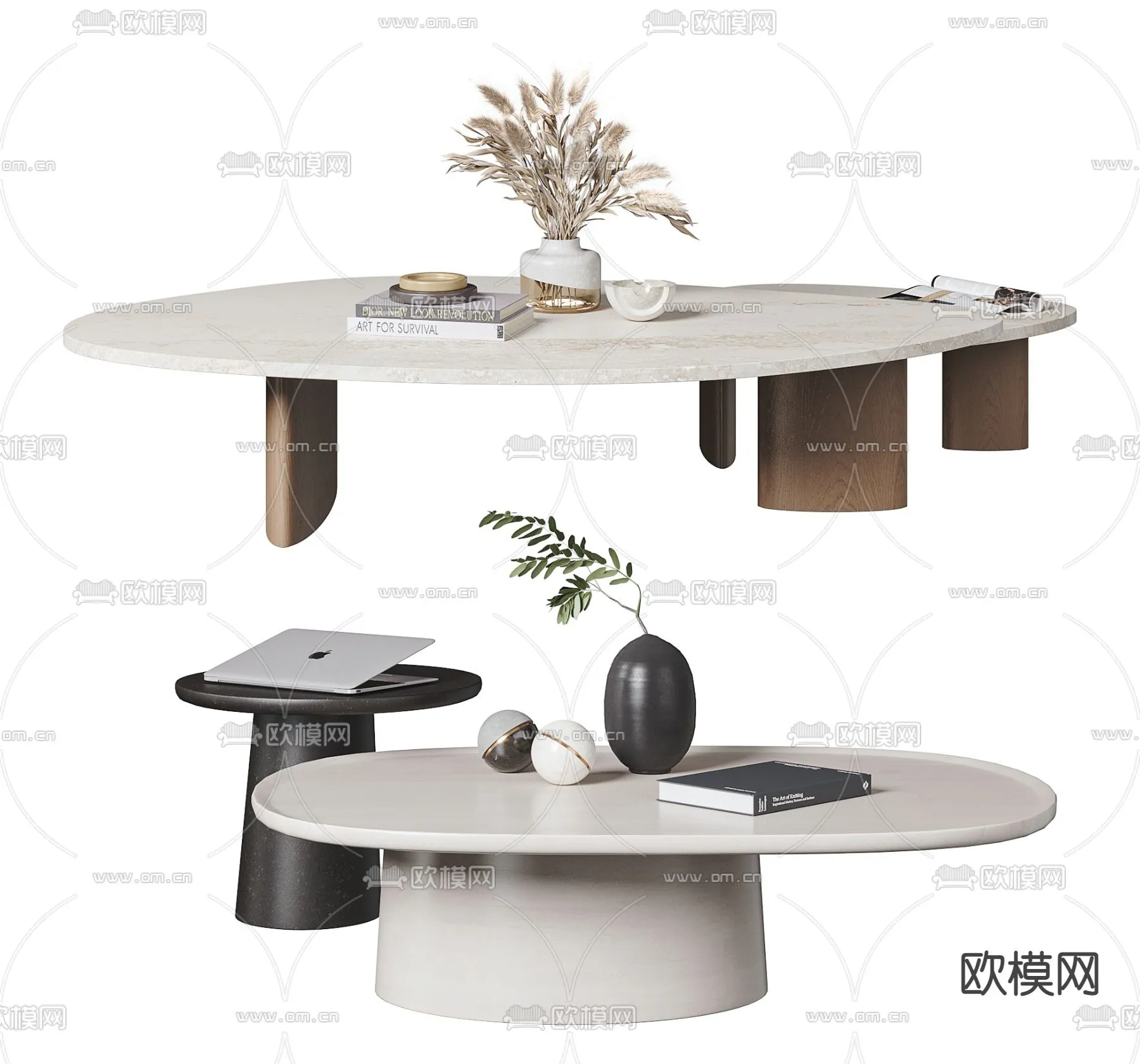 TEA TABLES 3D MODELS – 021 – PRO