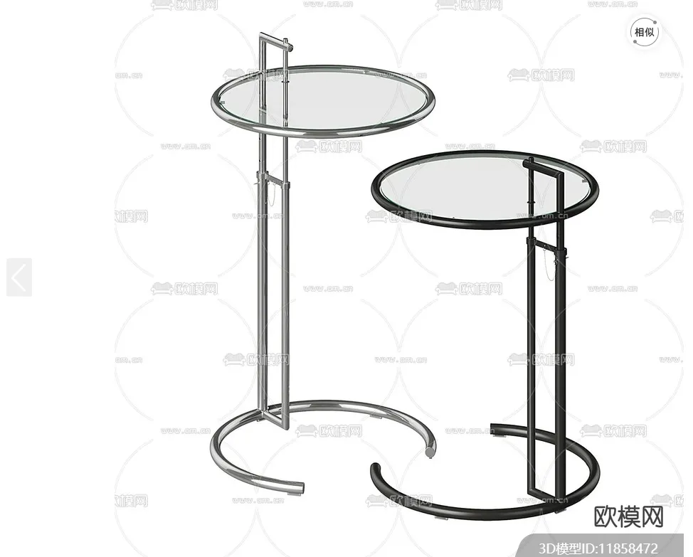 TEA TABLES 3D MODELS – 022 – PRO