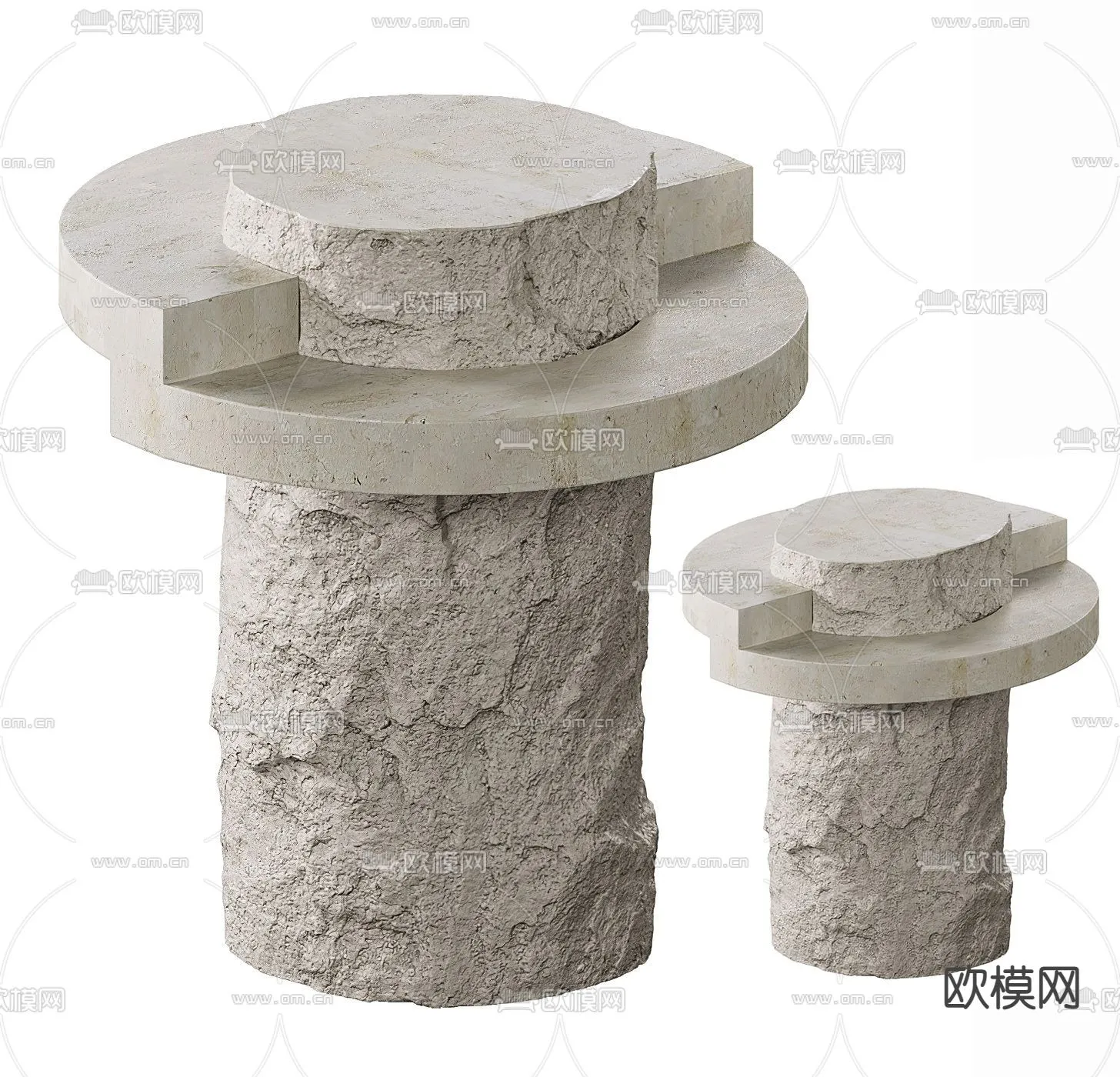 TEA TABLES 3D MODELS – 026 – PRO