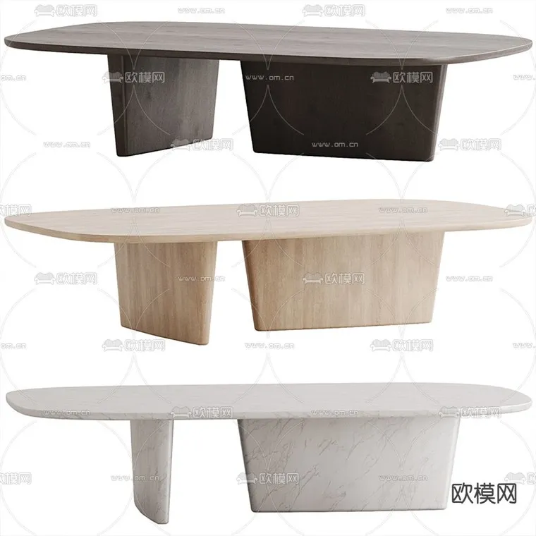 TEA TABLES 3D MODELS – 033 – PRO