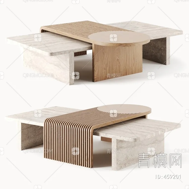 TEA TABLES 3D MODELS – 049 – PRO