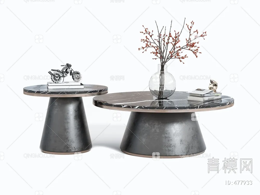 TEA TABLES 3D MODELS – 066 – PRO