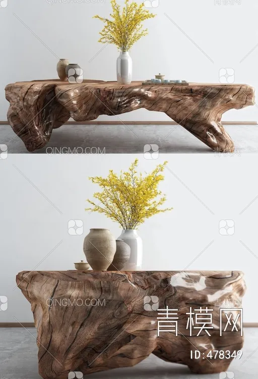 TEA TABLES 3D MODELS – 068 – PRO