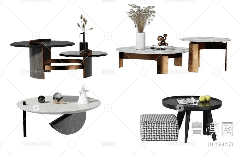 TEA TABLES 3D MODELS – 087 – PRO